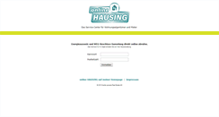 Desktop Screenshot of online-hausing.de